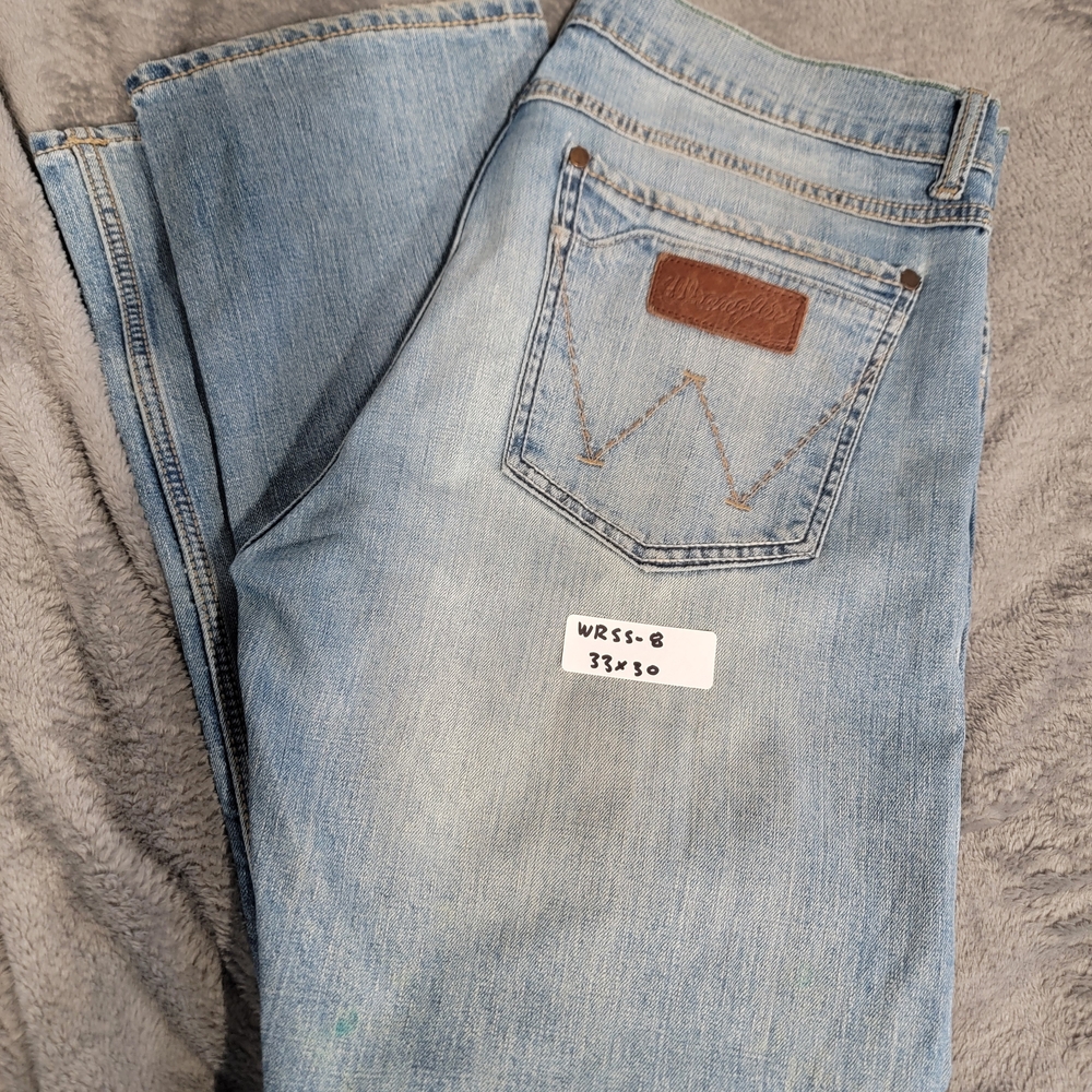 Men's Wrangler Retro Slim Straight Leg Jeans 33x30